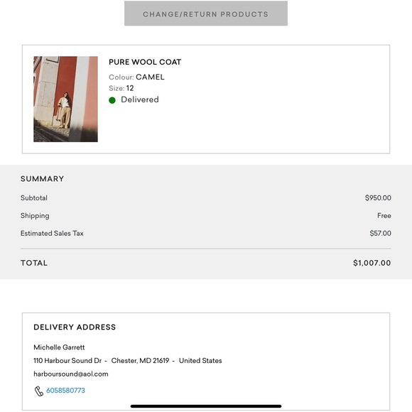 Max Mara Weekend Camel Wool Wrap Coat - Picture 8 of 8